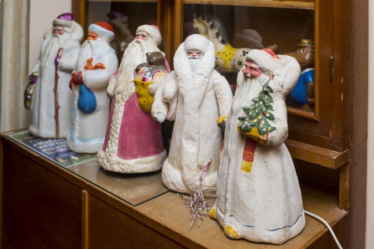 Советский дед Мороз под елку