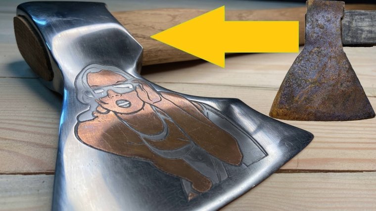 Реставрированные топоры