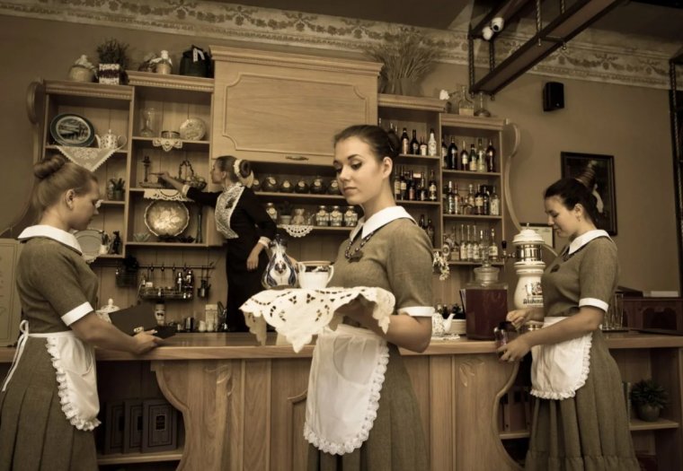 Буфет в ресторане