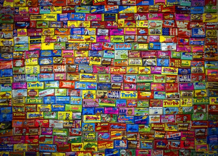 Жевательные резинки 90-х