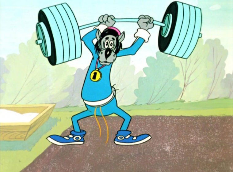 Ну погоди мультфильм спорт