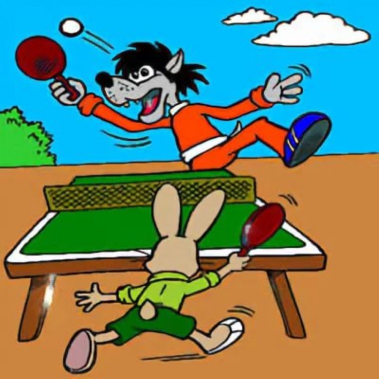 Настольный теннис ну погоди