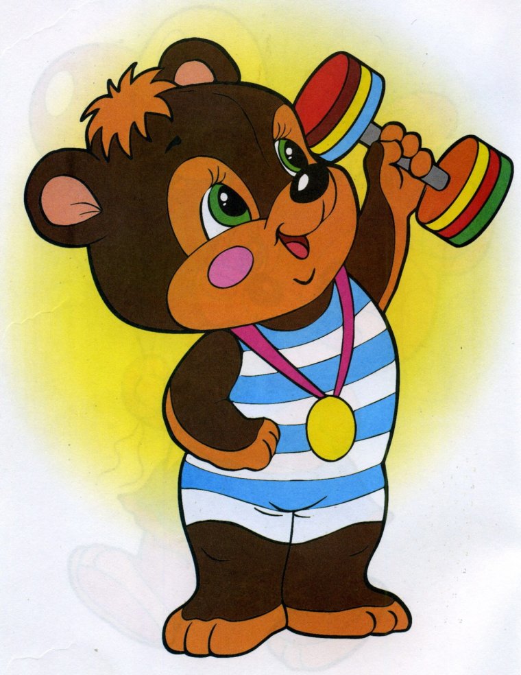 Спортсмены России мультяшные картинки