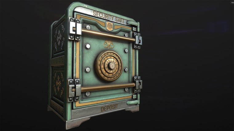 Старинный сейф