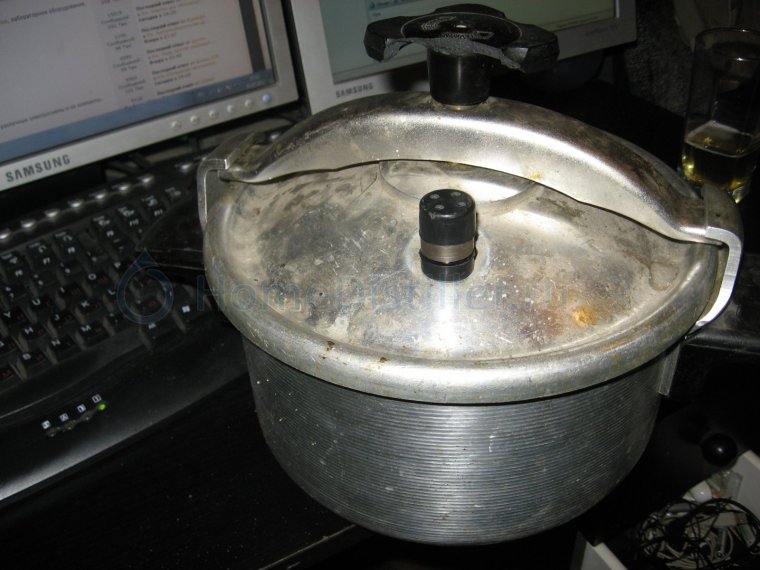 Советская скороварка аварийный клапан