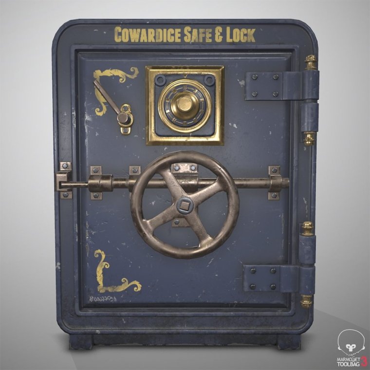 Антикварный сейф