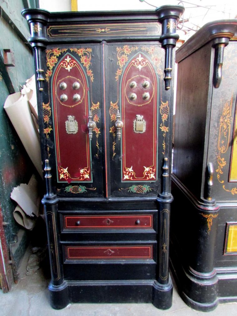 Сейф антикварный 19 век