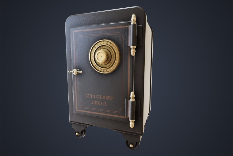 Винтажный сейф