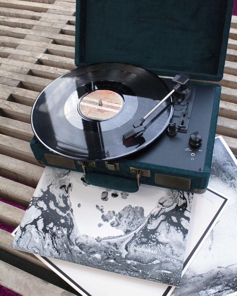 Проигрыватель для виниловых пластинок в 80 е