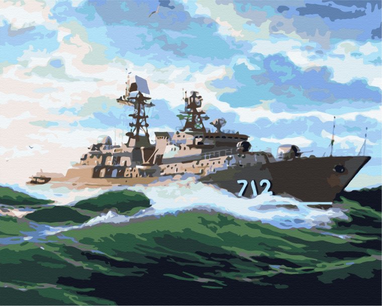 Картины маринистов ВМФ РФ