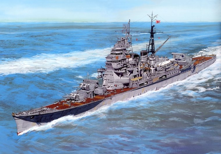 Тяжелый крейсер Такао