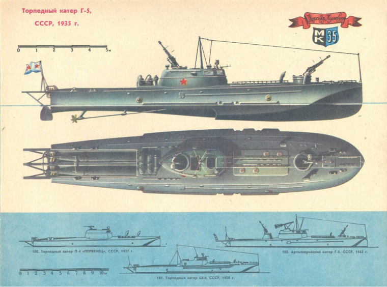 Торпедный катер г-5