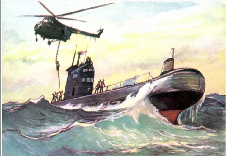 Подводная лодка СССР ВМФ