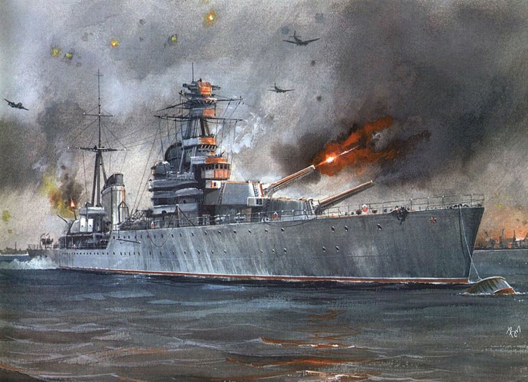 Крейсер Киров 1936