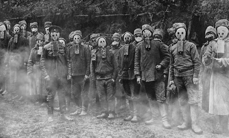 ПМВ первая газовая атака