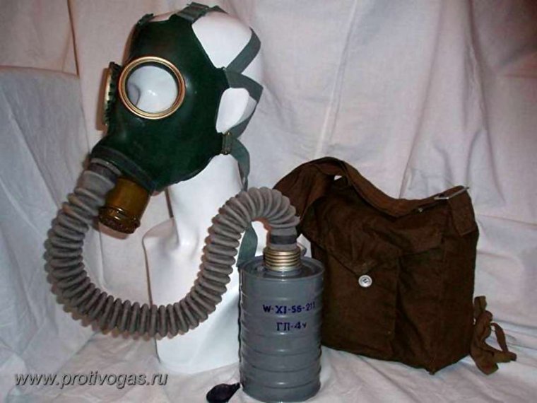 Противогаз ГП 4 У В СССР