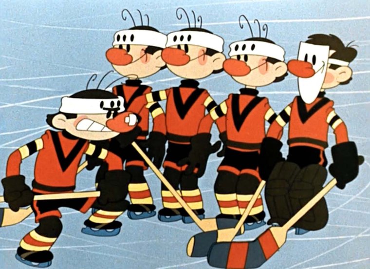 Матч-реванш мультфильм 1968