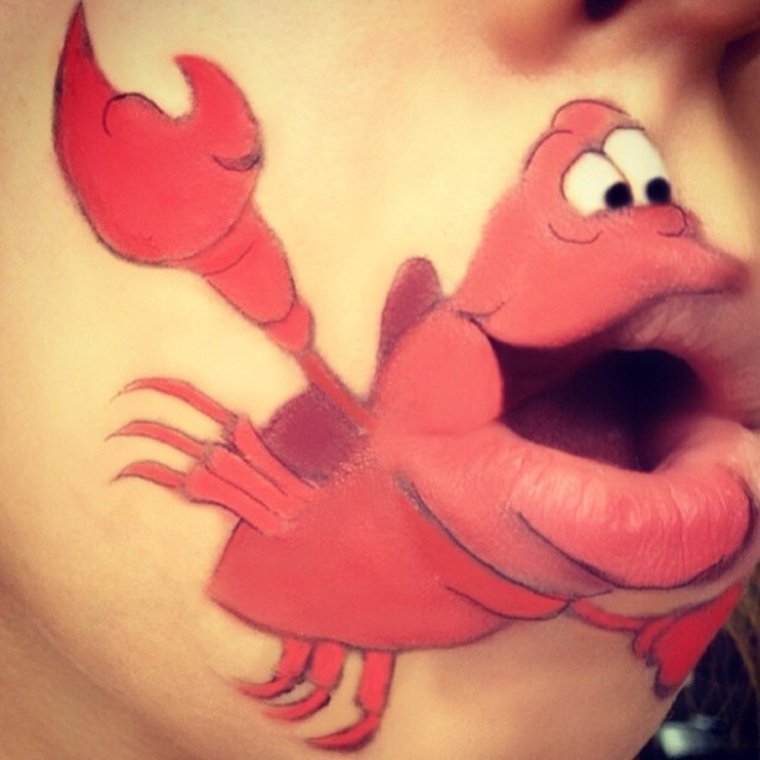 Персонаж с большими губами