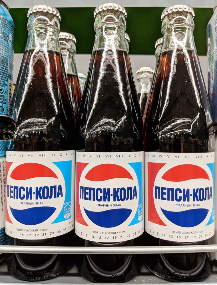 Пепси кола 1980 года