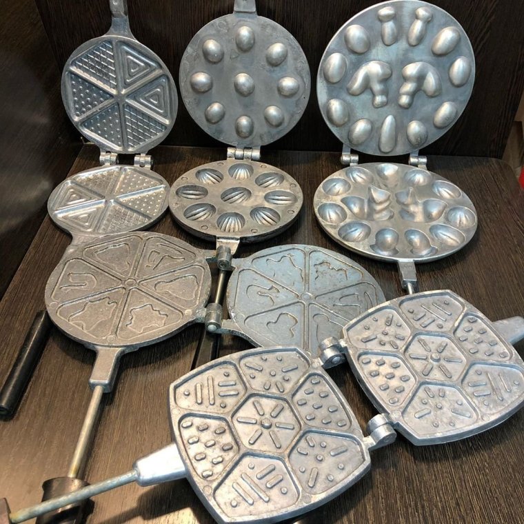 Вафельница-орешница ассорти ibr045