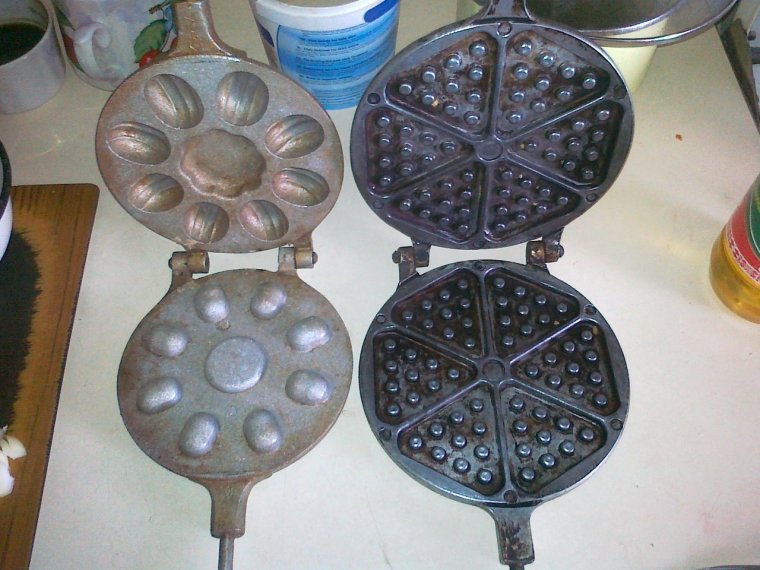 Сковорода для печенья на газу