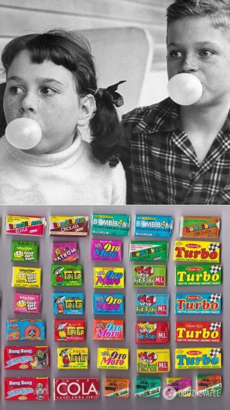 Жвачка из СССР