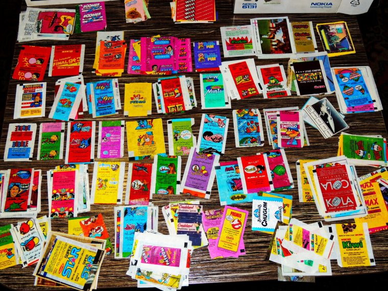 Жевательные резинки 90-х