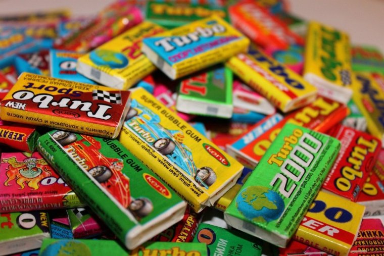 Старинные жвачки