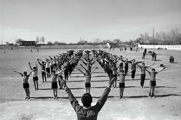 Утренняя зарядка 1954