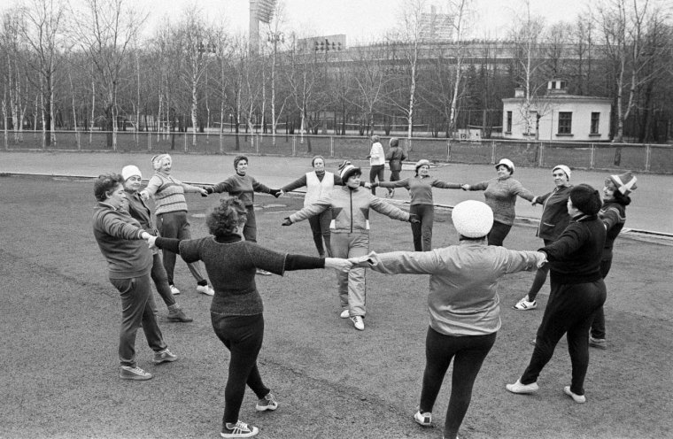 Утренняя гимнастика СССР