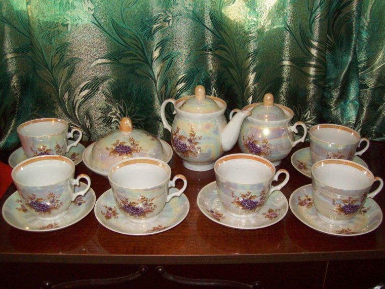 Барановский фарфоровый завод столовый сервиз СССР