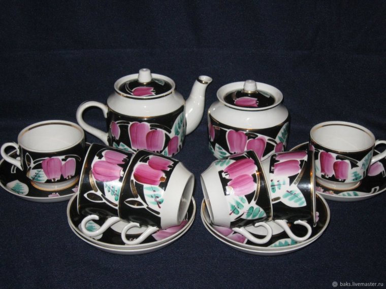 Вербилки сервиз чайный агашки
