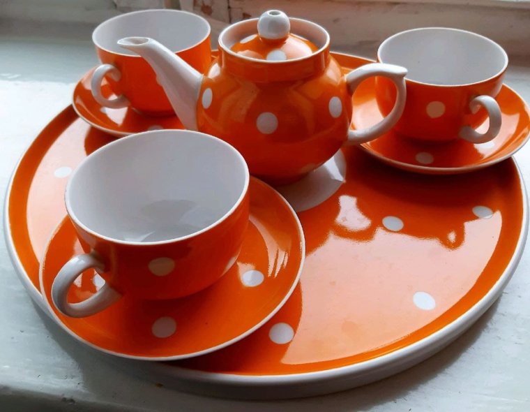 Дулевский чайный сервиз Винтаж