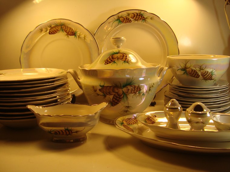 Столовый сервиз Коростень СССР
