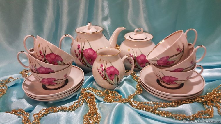 Чайный сервиз Dulevo