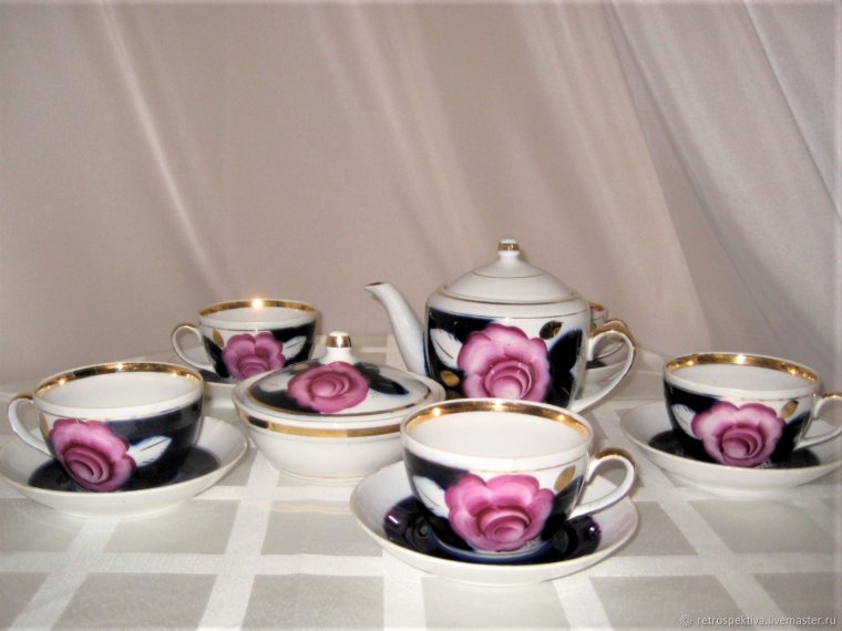 Полонский фарфоровый завод сервизы