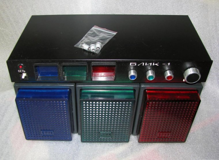 Цветомузыка блик-1