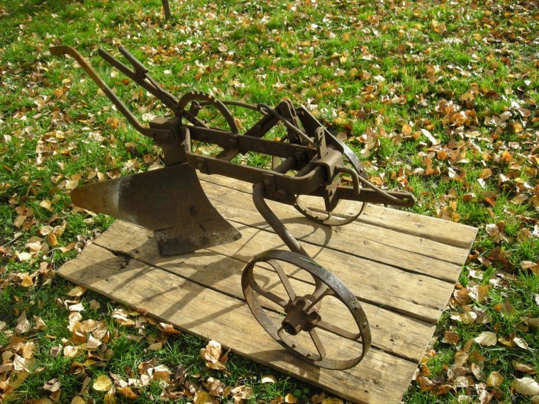 Конный плуг Орловский однолемешный