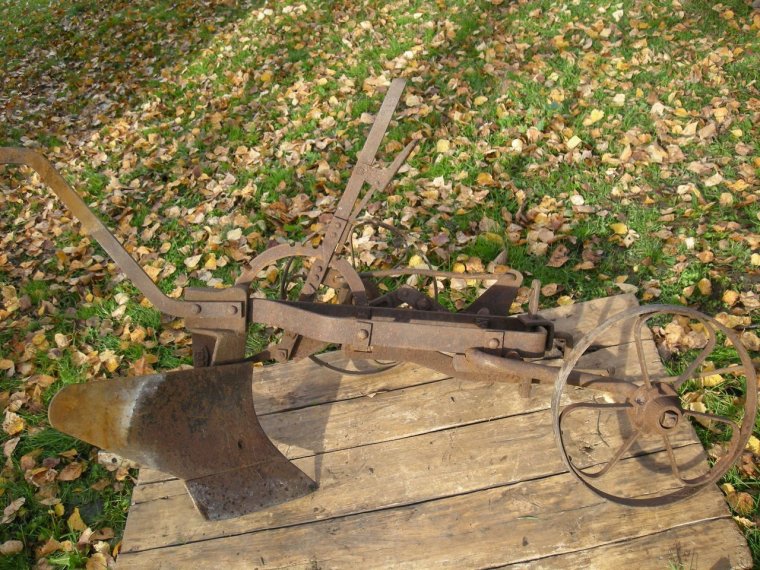 Конный плуг Орловский однолемешный