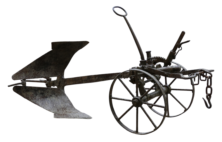 Плуг с железным лемехом (Сабан)