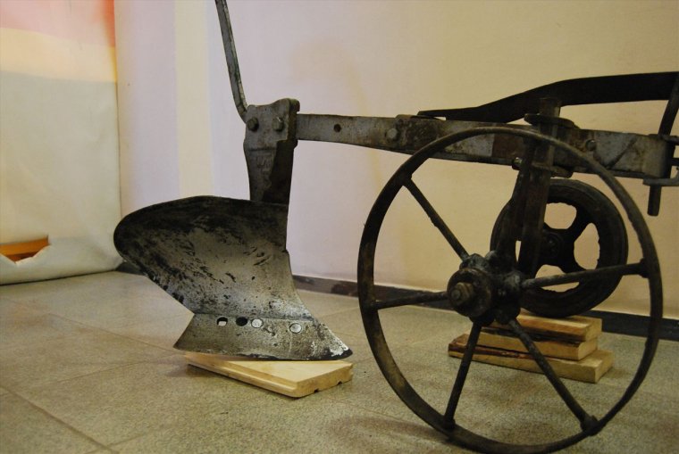 Пароконный плуг