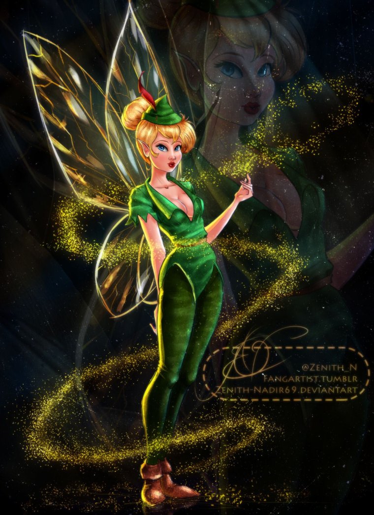 Питер Пэн и Фея Динь Динь