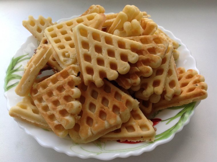 Печенье треугольники