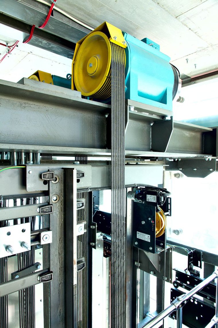 Лебедка Wittur без машинного помещения