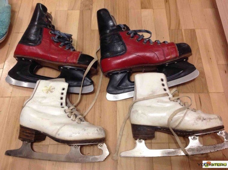 Коньки хоккейные СССР