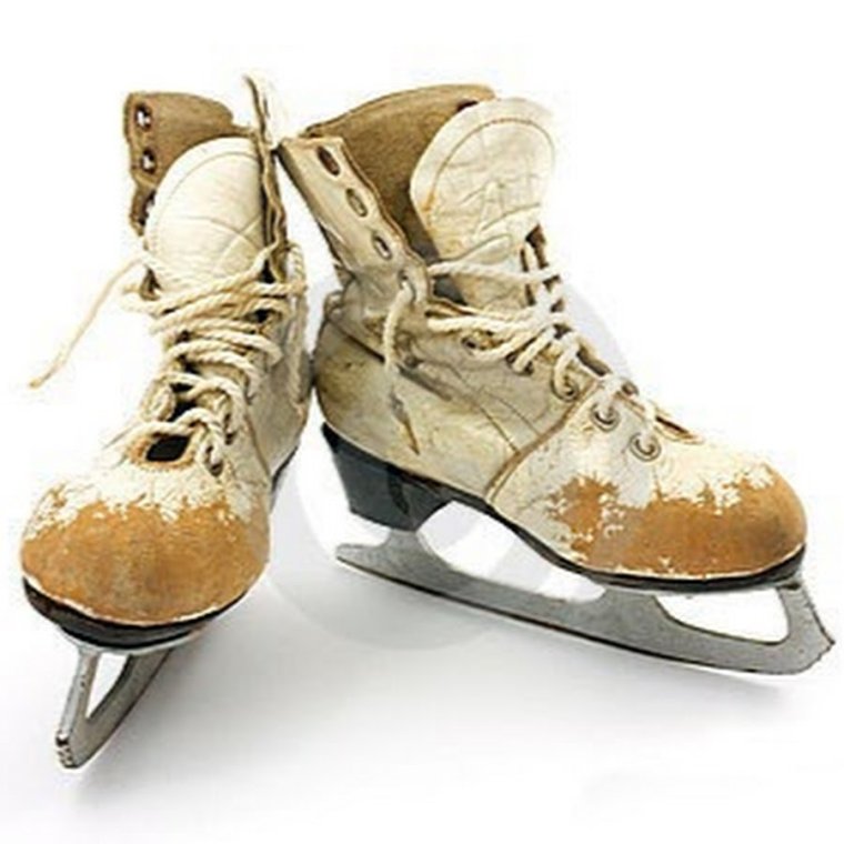 Старые фигурные коньки