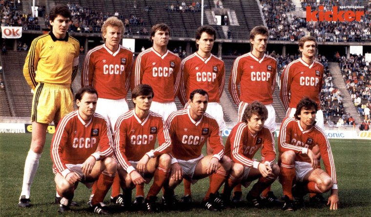 Сборная России 1988 года состав