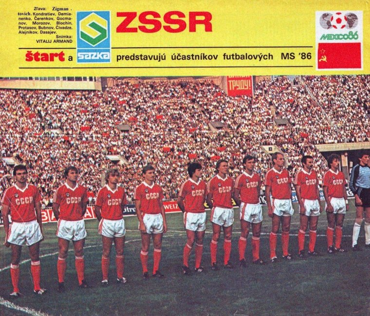 Сборная СССР по футболу 1986
