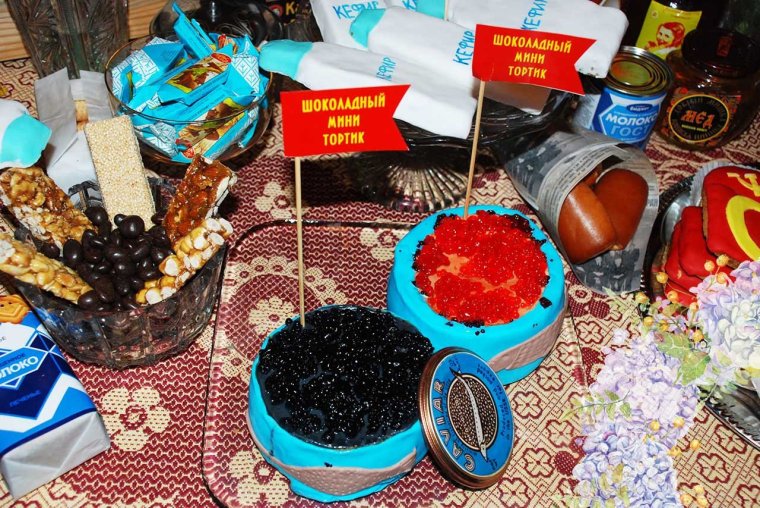 Вечеринка в стиле СССР декор