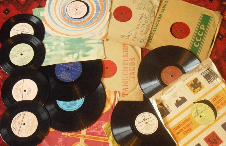 Пластинки виниловые советские